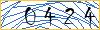 Type the numbers that you see in the picture