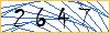 Type the numbers that you see in the picture
