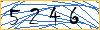 Type the numbers that you see in the picture