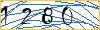 Type the numbers that you see in the picture