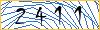 Type the numbers that you see in the picture