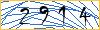 Type the numbers that you see in the picture