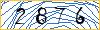 Type the numbers that you see in the picture