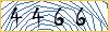 Type the numbers that you see in the picture