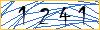 Type the numbers that you see in the picture