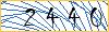Type the numbers that you see in the picture