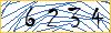 Type the numbers that you see in the picture