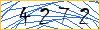 Type the numbers that you see in the picture