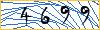 Type the numbers that you see in the picture