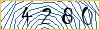 Type the numbers that you see in the picture