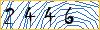 Type the numbers that you see in the picture