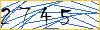 Type the numbers that you see in the picture
