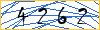 Type the numbers that you see in the picture