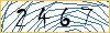Type the numbers that you see in the picture