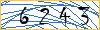 Type the numbers that you see in the picture