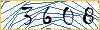 Type the numbers that you see in the picture