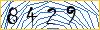 Type the numbers that you see in the picture