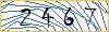 Type the numbers that you see in the picture