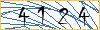 Type the numbers that you see in the picture