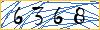 Type the numbers that you see in the picture
