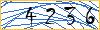 Type the numbers that you see in the picture