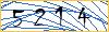 Type the numbers that you see in the picture